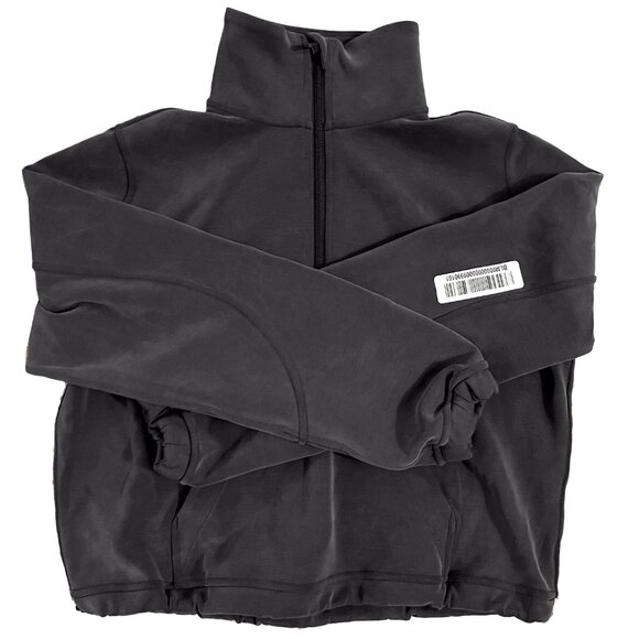 NWOT Lululemon Brushed Softstreme Half Zip Sweatshirt - Picture 3 of 6